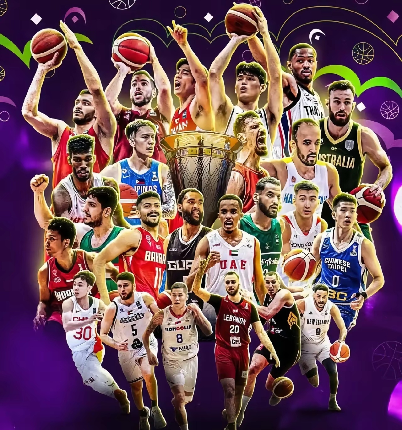 亚洲男篮杯:伊朗队勇冠三军霸主 亚洲男篮杯:伊朗队勇冠三军霸主