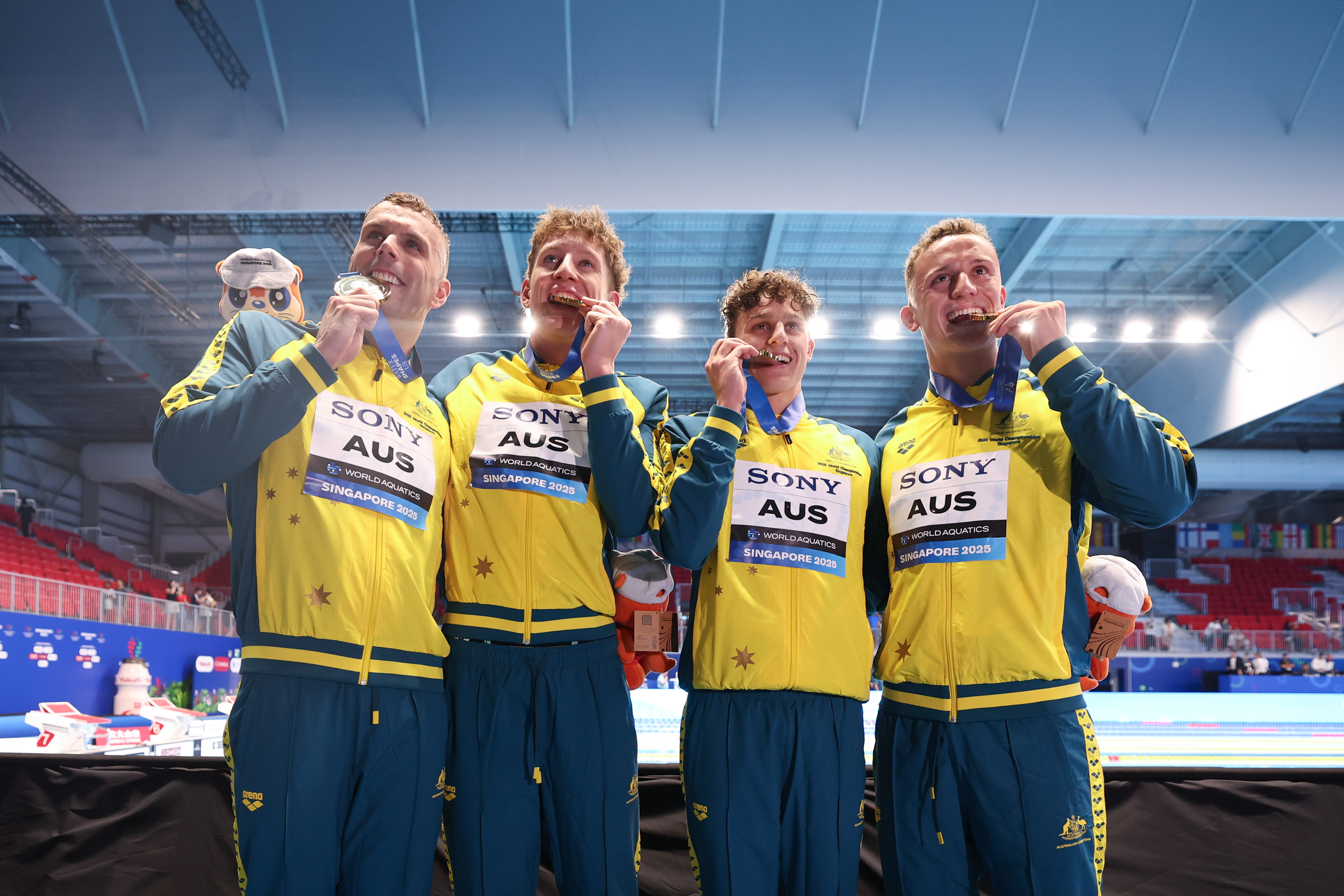 澳大利亚田径运动员夺得银牌